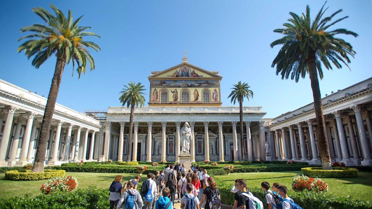 La Casa Alla Basilica Roma Exterior foto